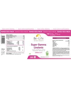Super Gamma Linolenic (Omega 3-6-9), 180 capsules